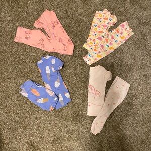 12m Old Navy Pajamas Lot, 4ct